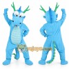 Blue Dragon Mascot Costume Adult Size Full Body Plush Animal Costume Blue Dragon Mascot Costume Adult Size Full Body Plush Animal Costume