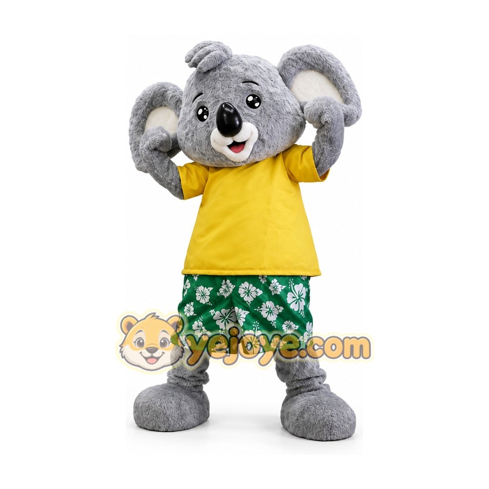 Koala Mascot Costume Adult Size Full Body Plush Animal Costume Koala Mascot Costume Adult Size Full Body Plush Animal Costume