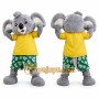 Koala Mascot Costume Adult Size Full Body Plush Animal Costume