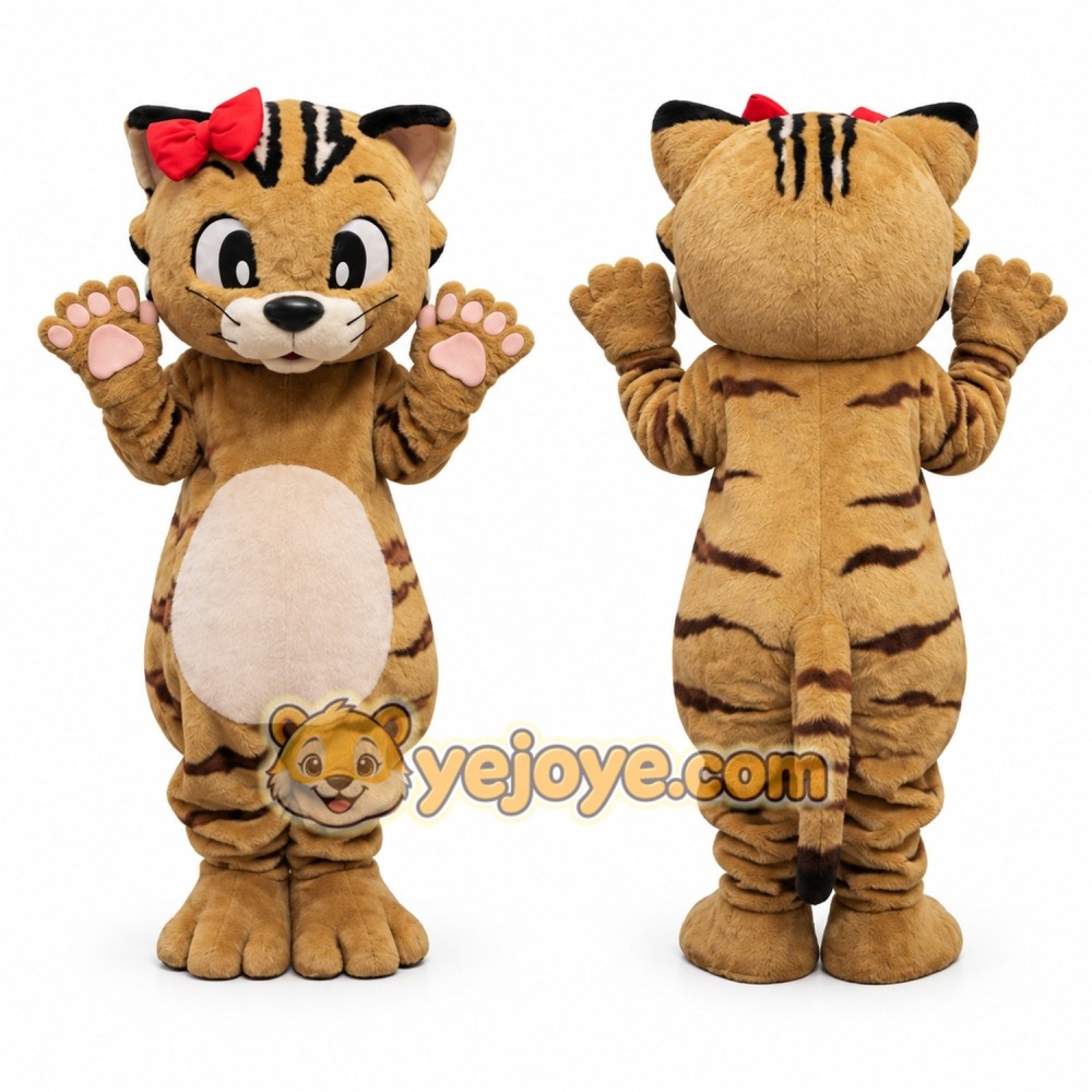 Tigger Mascot Costume Adult Size Full Body Plush Animal Costume Tigger Mascot Costume Adult Size Full Body Plush Animal Costume