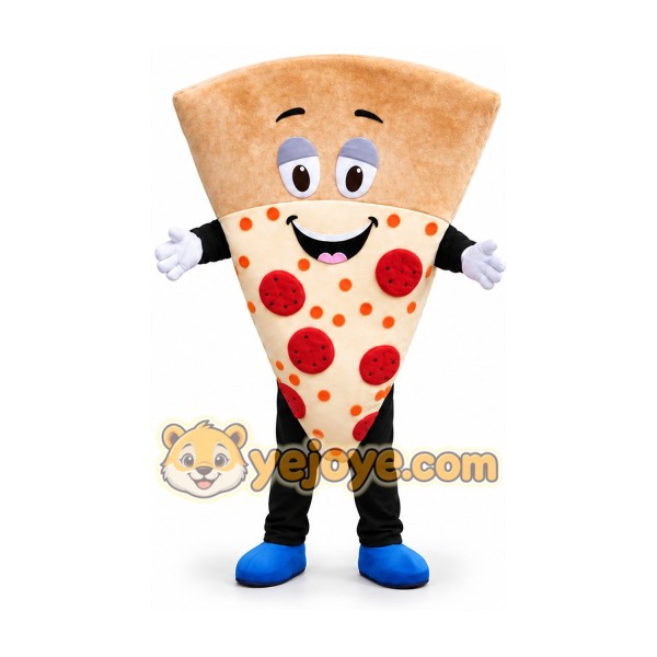 Pizza Slice Mascot Costume Adult Size Full Body Plush Food Costume Pizza Slice Mascot Costume Adult Size Full Body Plush Food Costume