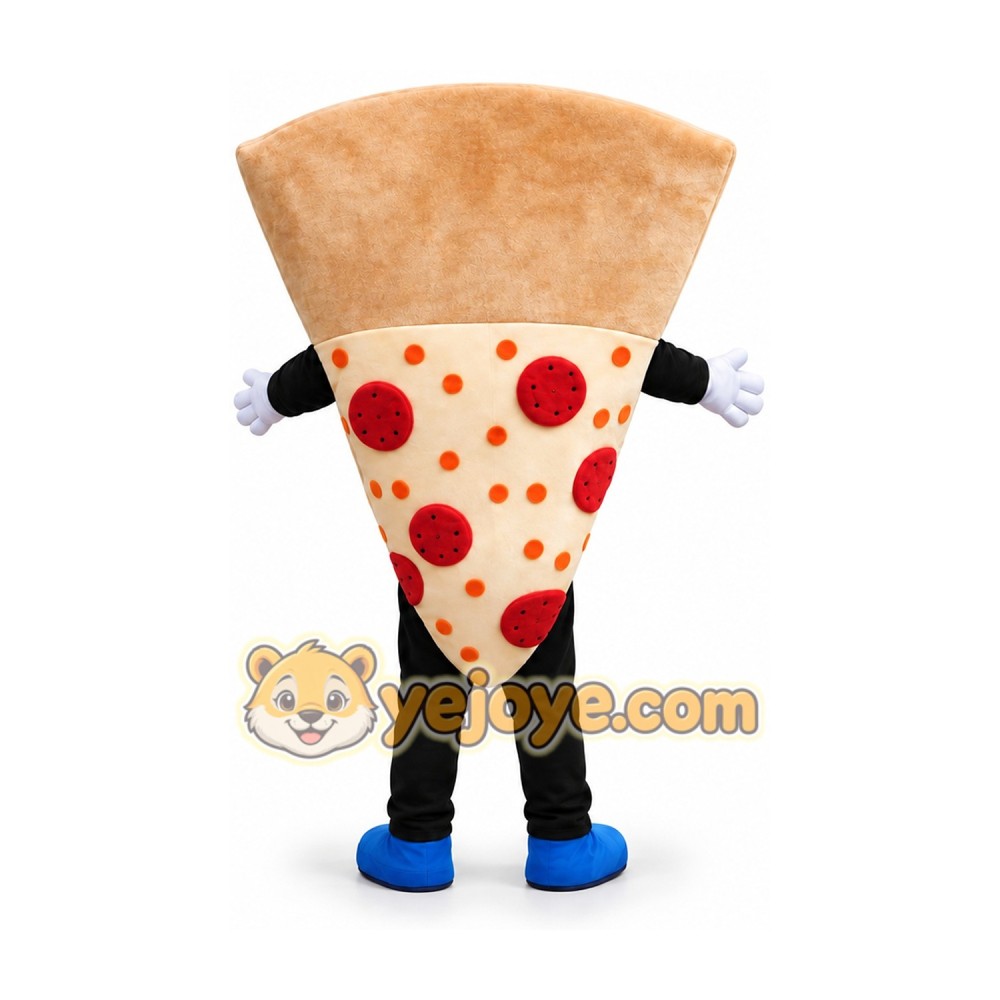 Pizza Slice Mascot Costume Adult Size Full Body Plush Food Costume Pizza Slice Mascot Costume Adult Size Full Body Plush Food Costume