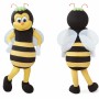 Yellow Bee Mascot Costume Adult Plush Full Body Insect Suit for Events