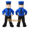 Police Mascot Costume Adult Size Full Body Plush Character Costume