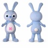 Adorable Blue Bunny Cartoon Mascot Costume Rabbit Costume