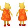 Cute Hippo Mascot Costume Adult Full Body Plush Animal Character Costume