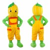 Pumpkin Mascot Costume Adult Size Full Body Plush Vegetable Costume