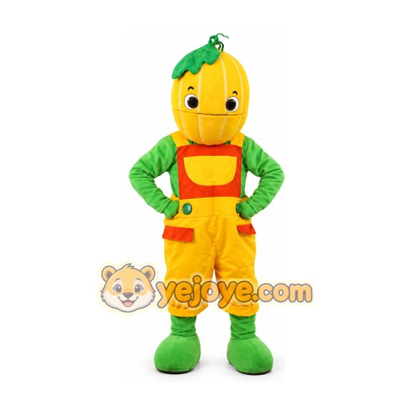 Pumpkin Mascot Costume Adult Size Full Body Plush Vegetable Costume Pumpkin Mascot Costume Adult Size Full Body Plush Vegetable Costume