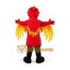 Red Phoenix Mascot Costume Adult Full Body Fire Bird Character Suit Red Phoenix Mascot Costume Adult Full Body Fire Bird Character Suit