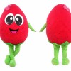 Strawberry Mascot Costume Adult Size Full Body Plush Fruit Costume