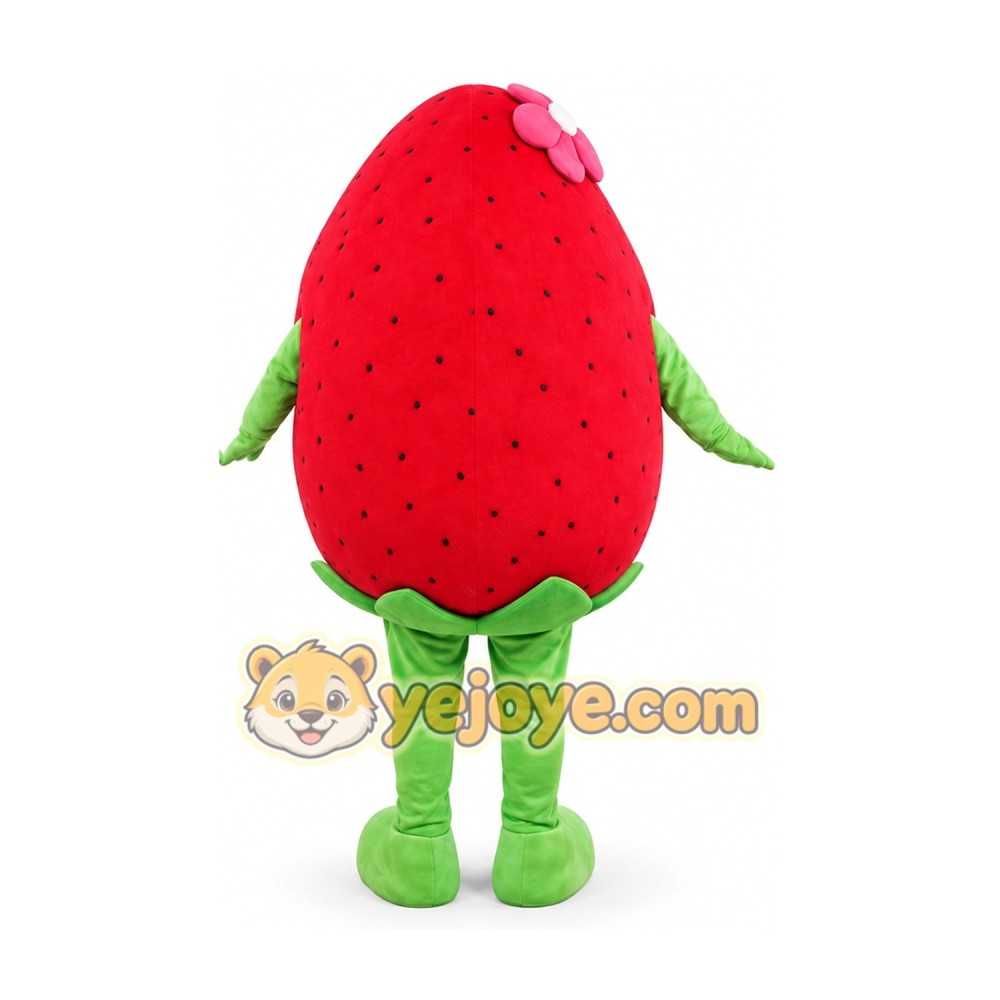 Strawberry Mascot Costume Adult Size Full Body Plush Fruit Costume Strawberry Mascot Costume Adult Size Full Body Plush Fruit Costume