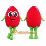 Strawberry Mascot Costume Adult Size Full Body Plush Fruit Costume