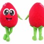 Strawberry Mascot Costume Adult Size Full Body Plush Fruit Costume