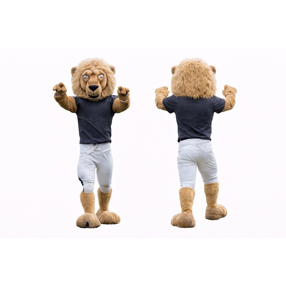 Cartoon Lion Mascot Costume Adult Full Body Plush Character Costume