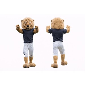 Cartoon Lion Mascot Costume Adult Full Body Plush Character Costume