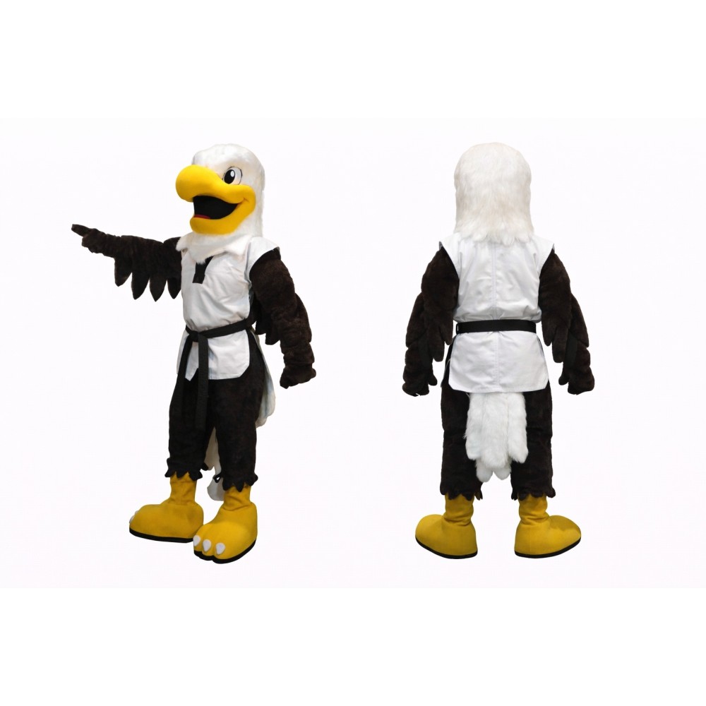 Cartoon Eagle Mascot Costume Adult Full Body Plush Character Costume