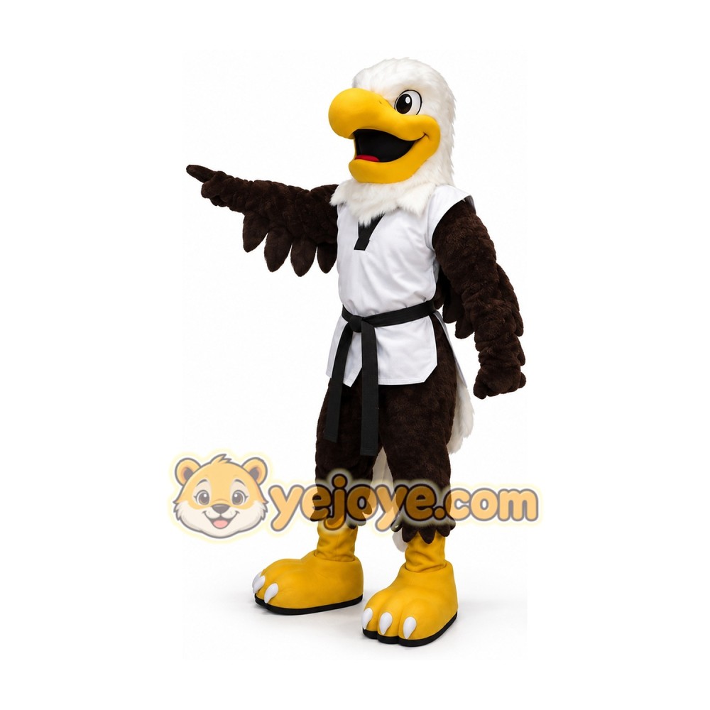 Cartoon Eagle Mascot Costume Adult Full Body Plush Character Costume