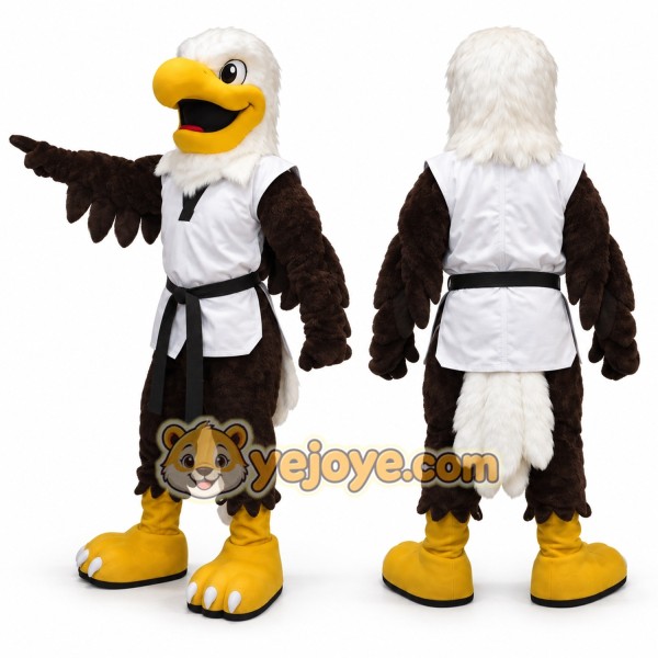 Cartoon Eagle Mascot Costume Adult Full Body Plush Character Costume