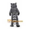 Gray Wolf Mascot Costume Adult Full Body Furry Animal Character Suit Gray Wolf Mascot Costume Adult Full Body Furry Animal Character Suit