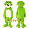 Green Dog Mascot Costume Adult Size Full Body Plush Animal Costume Green Dog Mascot Costume Adult Size Full Body Plush Animal Costume
