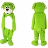 Green Dog Mascot Costume Adult Size Full Body Plush Animal Costume