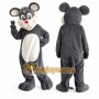 Grey Mouse Mascot Costume Adult Size Full Body Plush Animal Costume