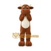 Brown Cow Mascot Costume Adult Size Full Body Plush Animal Costume Brown Cow Mascot Costume Adult Size Full Body Plush Animal Costume