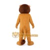 Brown Lion Tail Mascot Costume Adult Full Body Plush Animal Suit