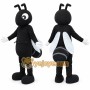 Black Ant Mascot Costume Adult Size Full Body Plush Insect Costume
