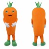Carrot Mascot Costume Adult Size Full Body Plush Vegetable Costume