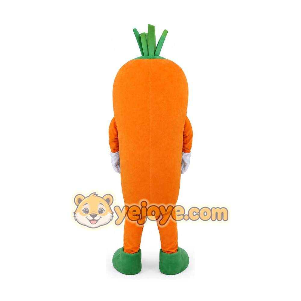 Carrot Mascot Costume Adult Size Full Body Plush Vegetable Costume Carrot Mascot Costume Adult Size Full Body Plush Vegetable Costume