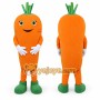 Carrot Mascot Costume Adult Size Full Body Plush Vegetable Costume