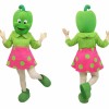 Green Bell Pepper Mascot Costume Adult Size Full Body Plush Vegetable Costume