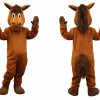 Brown Horse Mascot Costume Adult Size Full Body Plush Animal Costume