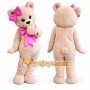 Teddy Bear Mascot Costume Adult Cute Bear Character Outfit for Party Halloween Event