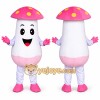 Mushroom Mascot Costume Adult Cute Mushroom Character Outfit for Party Halloween Event Mushroom Mascot Costume Adult Cute Mushroom Character Outfit for Party Halloween Event