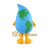 Cartoon Earth Mascot Costume Adult Planet Character Outfit for Party Halloween Event Promotion Cartoon Earth Mascot Costume Adult Planet Character Outfit for Party Halloween Event Promotion