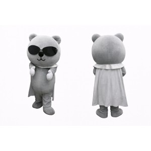 Cool Bear Mascot Costume Adult Full Body Cartoon Animal Character Suit