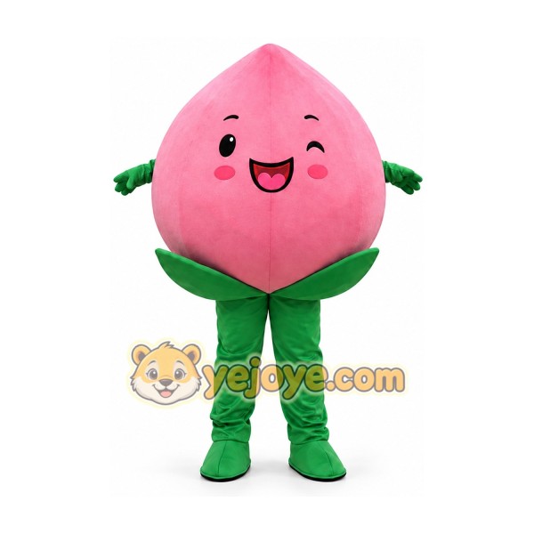 Adult Peach Mascot Costume Cartoon Fruit Character Suit for Party Events Promotion Adult Peach Mascot Costume Cartoon Fruit Character Suit for Party Events Promotion