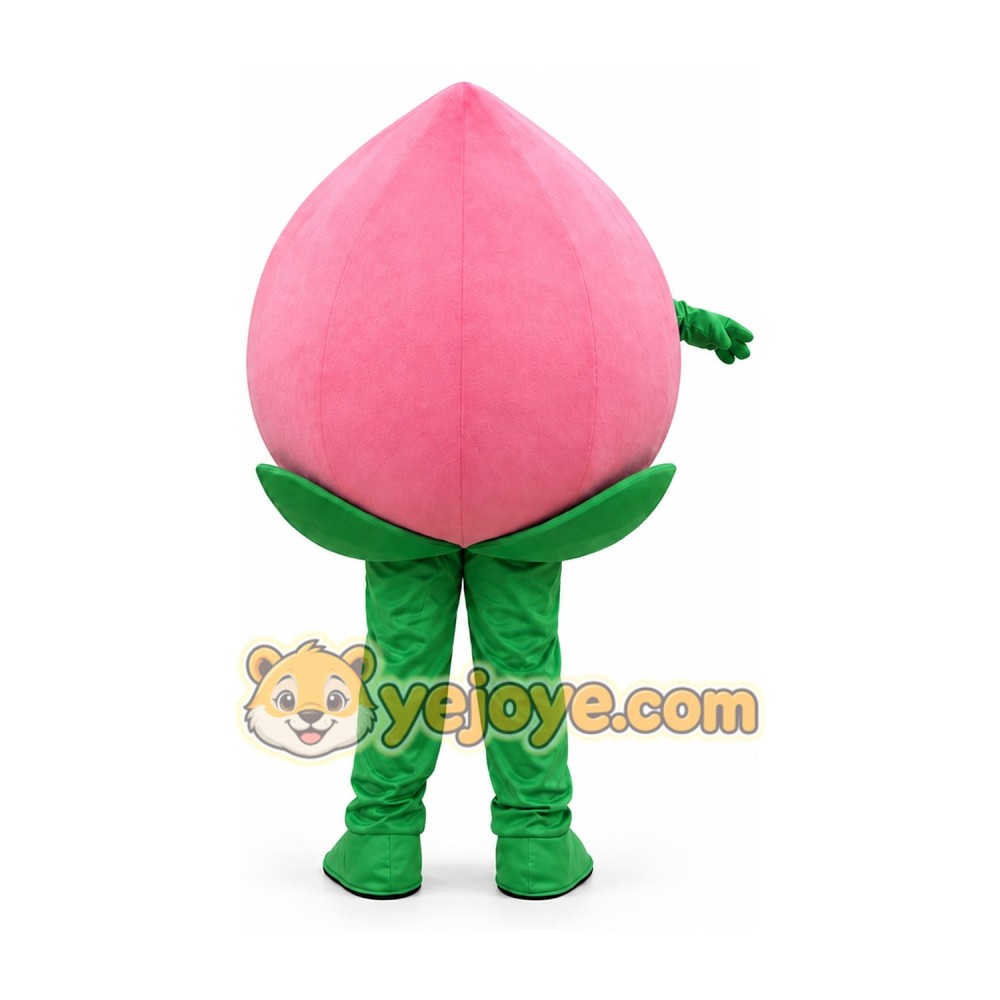 Adult Peach Mascot Costume Cartoon Fruit Character Suit for Party Events Promotion Adult Peach Mascot Costume Cartoon Fruit Character Suit for Party Events Promotion