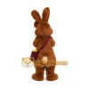 Adult Easter Bunny Mascot Costume Brown Rabbit Character Outfit for Party Events Easter Promotion Adult Easter Bunny Mascot Costume Brown Rabbit Character Outfit for Party Events Easter Promotion