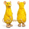 Adult Yellow Mouse Mascot Costume Full Body Cartoon Rodent Character Outfit for Events, Parties & Promotions