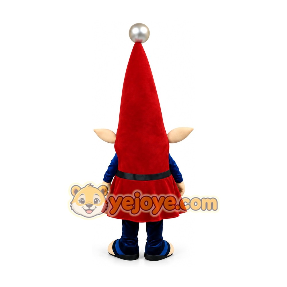 Adult Christmas Elf Mascot Costume Full Body Santa Helper Character Outfit for Holiday Events & Promotions