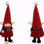 Adult Christmas Elf Mascot Costume Full Body Santa Helper Character Outfit for Holiday Events & Promotions
