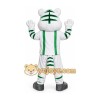 Cute White Tiger Mascot Costume Adult Cartoon Tiger Character Outfit for Party Halloween Event Cute White Tiger Mascot Costume Adult Cartoon Tiger Character Outfit for Party Halloween Event