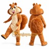 Squirrel Mascot Costume Full Body Cartoon Chipmunk Character Outfit