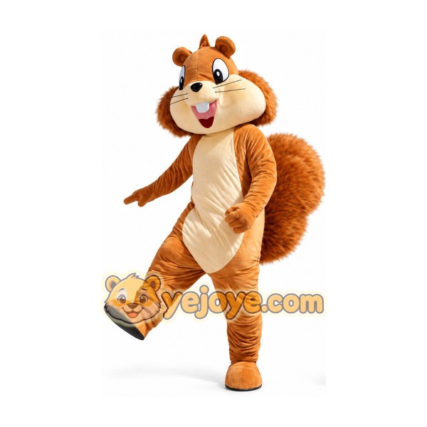 Squirrel Mascot Costume Full Body Cartoon Chipmunk Character Outfit Squirrel Mascot Costume Full Body Cartoon Chipmunk Character Outfit