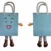 Cartoon Tote Bag Mascot Costume Adult Shopping Bag Character Outfit for Party Event Promotion Halloween