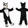 Adult Husky Dog Mascot Costume Full Body Cartoon Siberian Husky Character Outfit for Events, Parties & Promotions