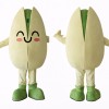 Pistachio Mascot Costume Full Body Cartoon Nut Character Outfit for Events, Parties & Promotions